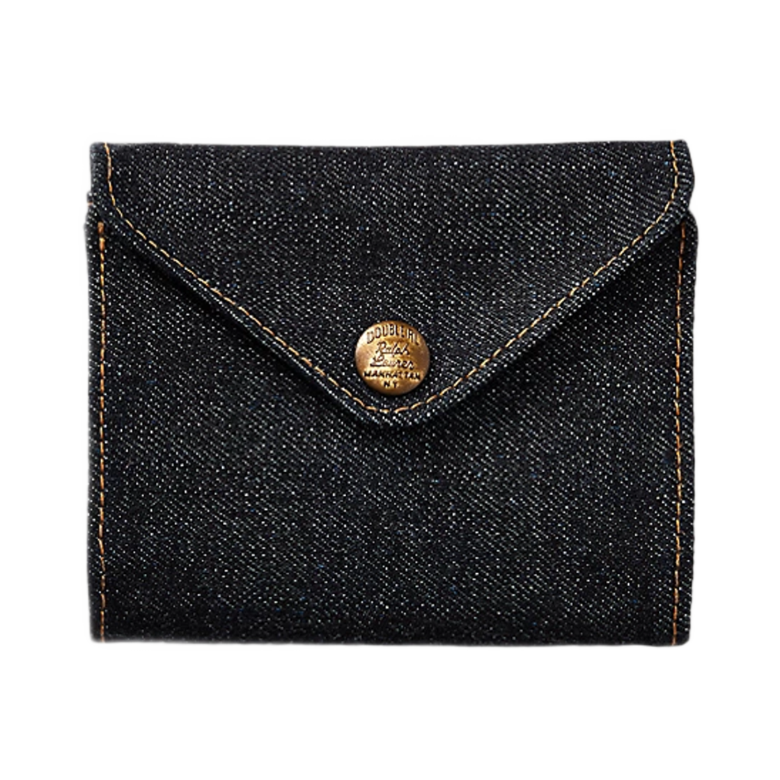 더블알엘 인디고 데님 빌폴드 월렛 인디고 데님(Double RL Indigo Denim Bill Fold Wallet Indigo Denim)
