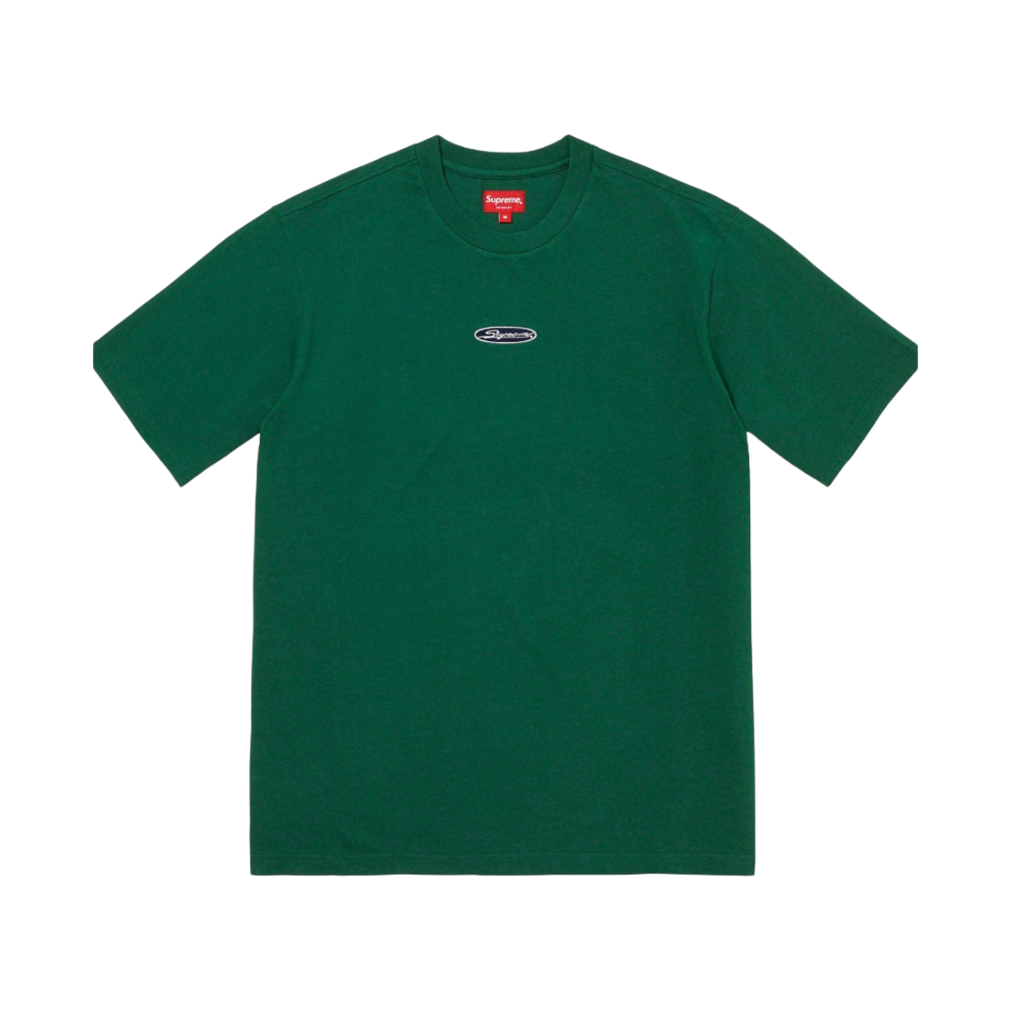 슈프림 오발 로고 숏슬리브 탑 더스티 그린 - 23SS(Supreme Oval Logo S/S Top Dusty Green - 23SS) - 1