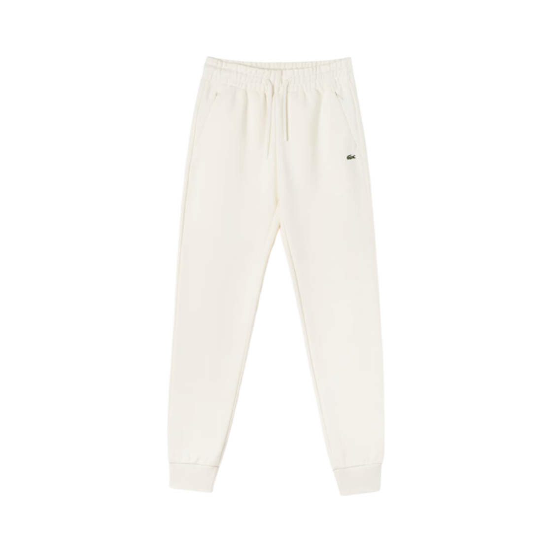 (W) 라코스테 테니스 스웨트 트랙 팬츠 화이트((W) Lacoste Tennis Sweat Track Pants White) - 1