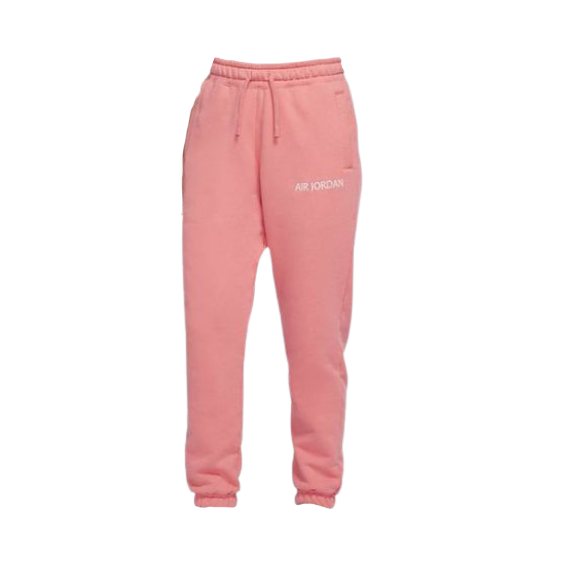 (W) 조던 워드마크 플리스 팬츠 핑크 - 아시아((W) Jordan Wordmark Fleece Pants Pink - Asia) - 1