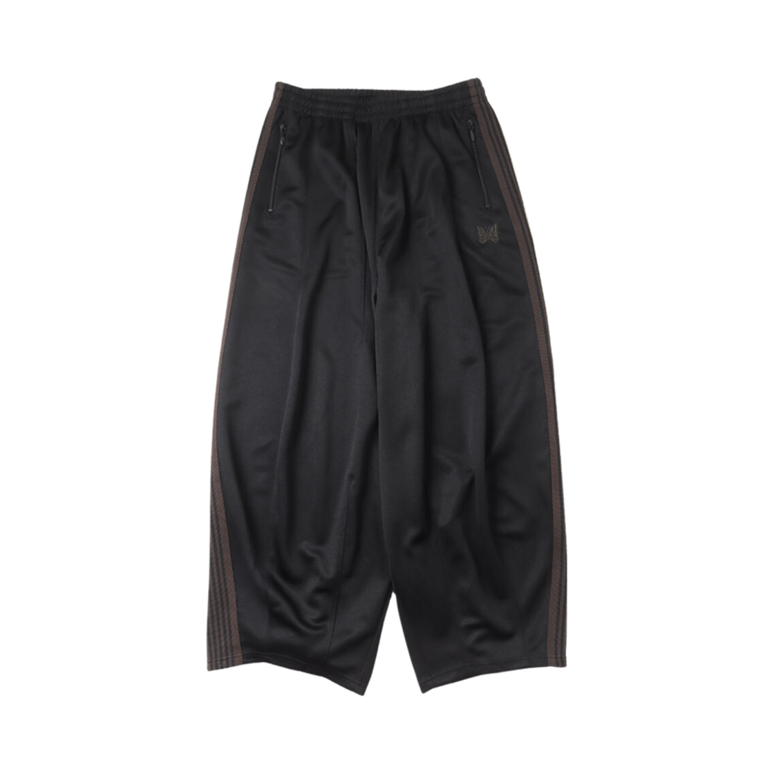 니들스 팩토리 H.D. 트랙 팬츠 폴리 스무스 블랙(Needles H.D. Track Pants Poly Smooth Black)