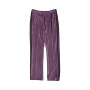 Needles Narrow Track Pants Velour Purple