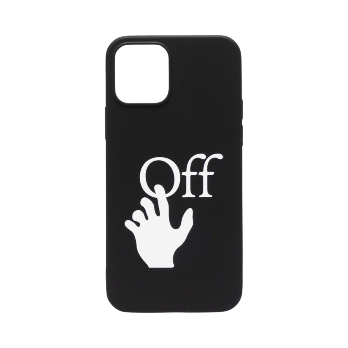 오프화이트 핸드 오프 아이폰 12 프로 블랙 화이트(Off-White Hand Off iPhone 12 Pro Black White)