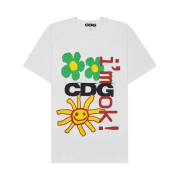 CDG x Cactus Plant Flea Market I'm Okay T-Shirt #2 White