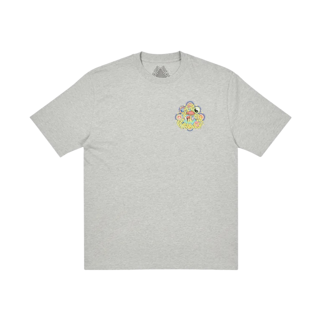 팔라스 번 5G 티셔츠 그레이 말 - 22FW(Palace Bun 5G T-Shirt Grey Marl - 22FW) - 2