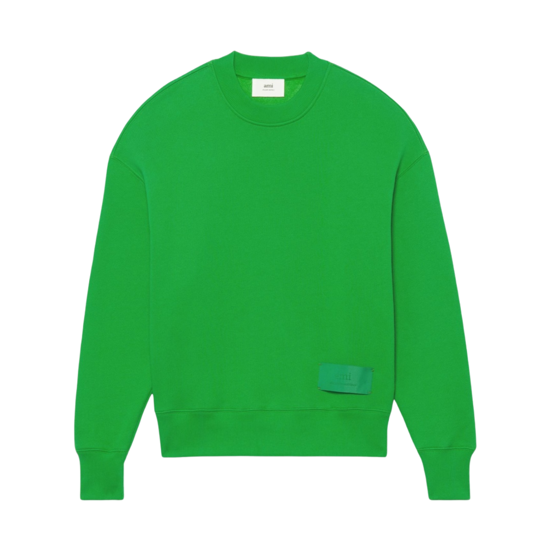 아미 알렉산드레 마티우시 스웨트셔츠 그린(AMI Alexandre Mattiussi Sweatshirt Green) - 1