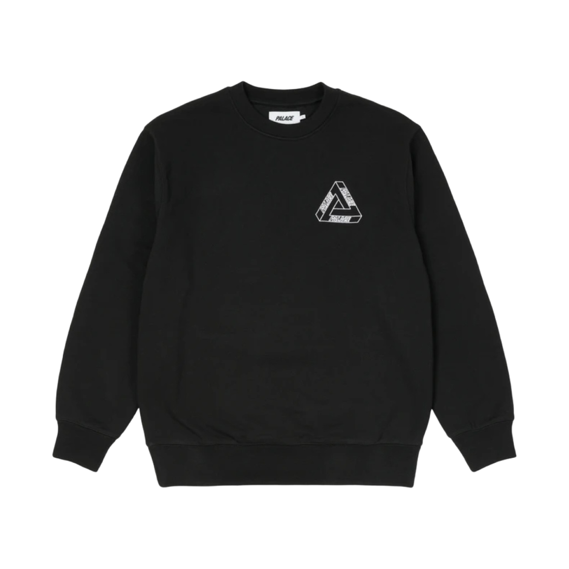 팔라스 아웃라이너 밋 디자이너 크루넥 블랙 - 21SS(Palace Outliner Mit Designer Crew Black - 21SS) - 2