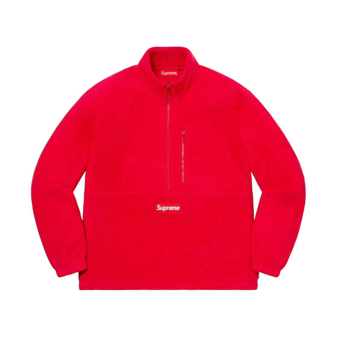 슈프림 폴라텍 하프 집 풀오버 레드 - 20FW(Supreme Polartec Half Zip Pullover Red - 20FW) - 1