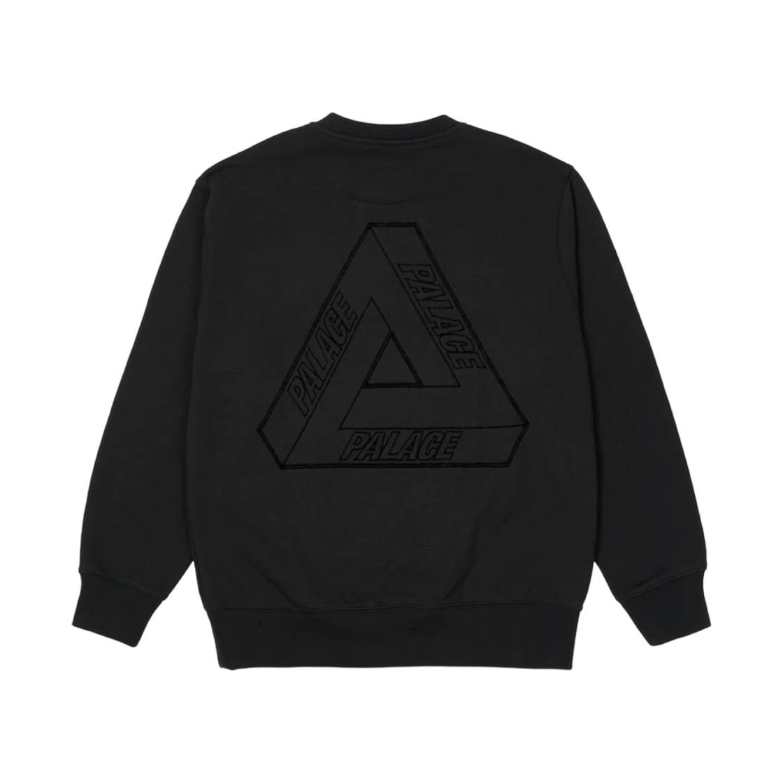 팔라스 트라이스티치 크루넥 블랙 - 22SS
