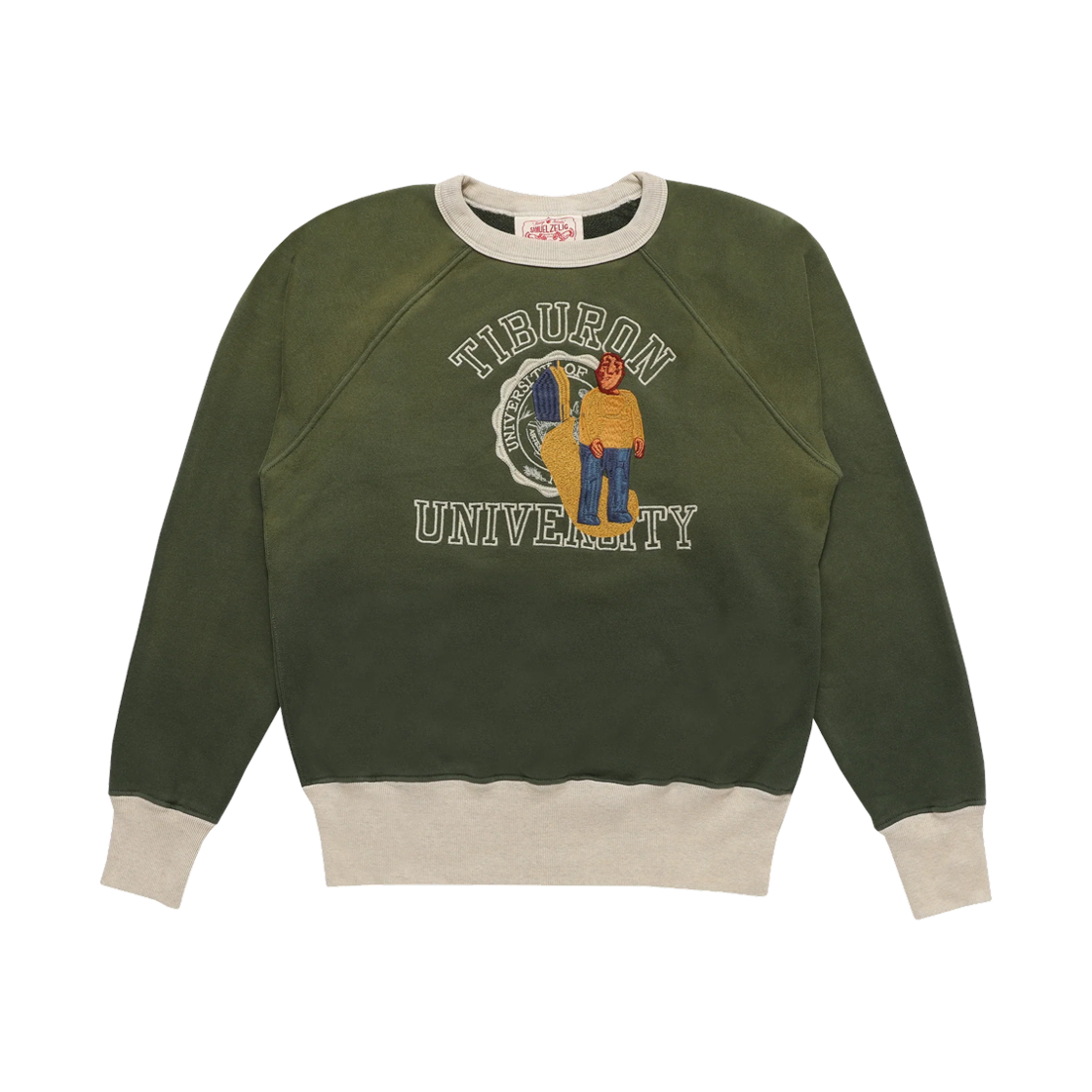사무엘 젤리그 티뷰론 크루넥 포레스트 그린(Samuel Zelig Tiburon Crewneck Forest Green)