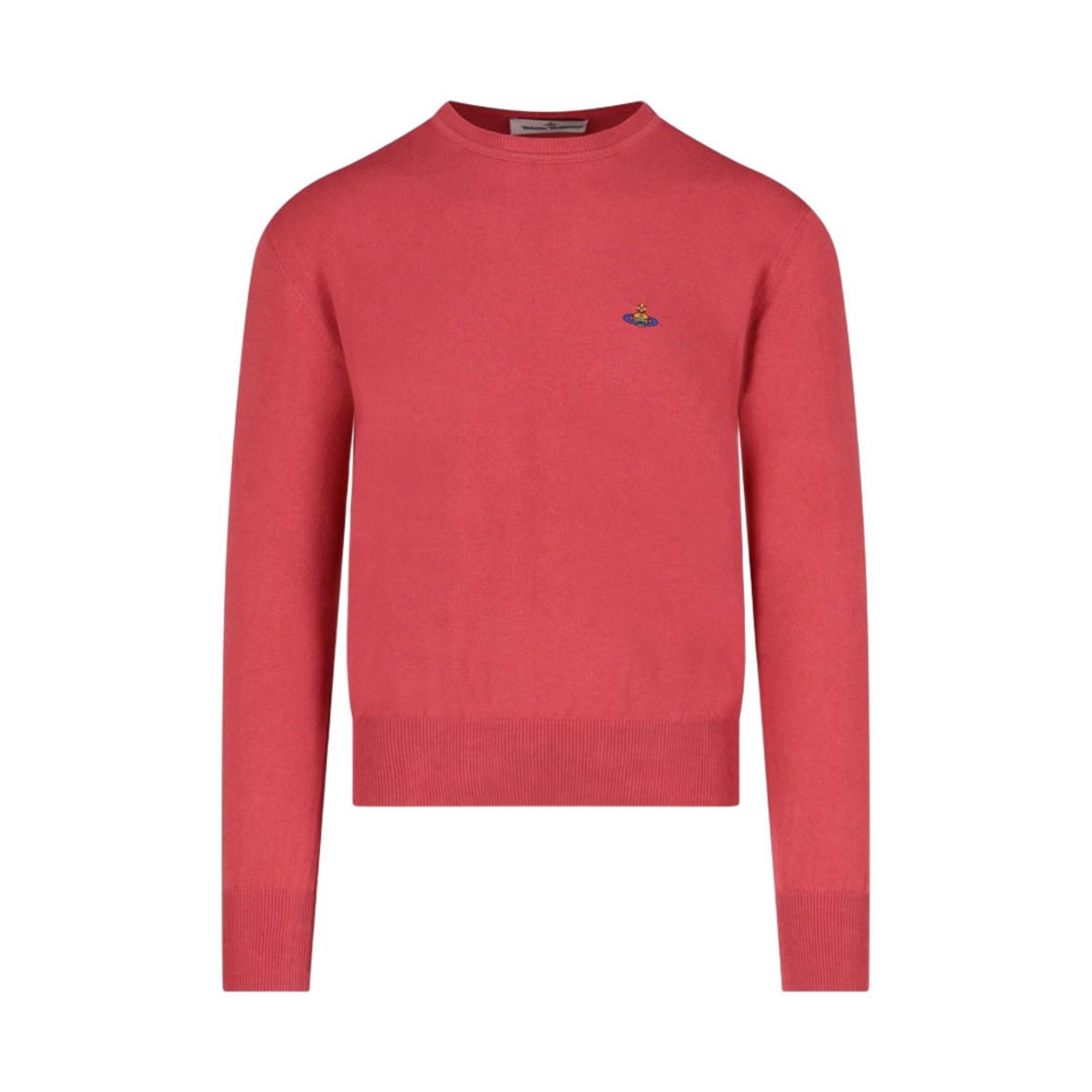 비비안 웨스트우드 라운드 넥 니트 코랄(Vivienne Westwood Round Neck Knit Coral) - 1