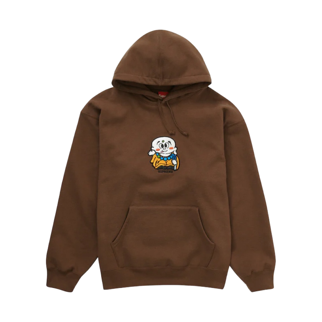 슈프림 아오이 부다 후드 스웨트셔츠 브라운 - 23SS(Supreme Aoi Buddha Hooded Sweatshirt Brown - 23SS) - 1