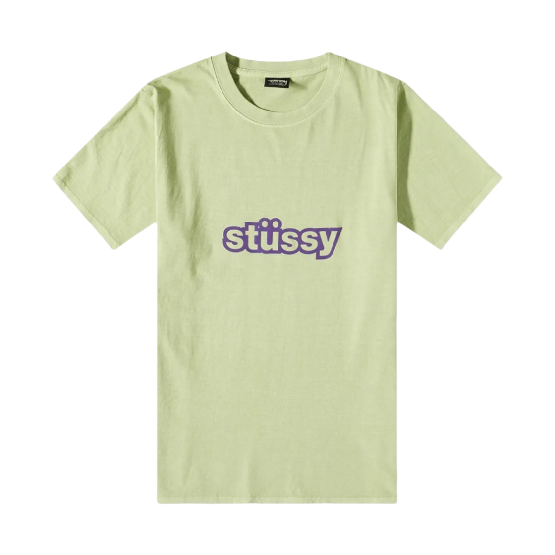 스투시 식 피그먼트 다이드 티셔츠 세이지(Stussy Thick Pigment Dyed T-Shirt Sage) - 1