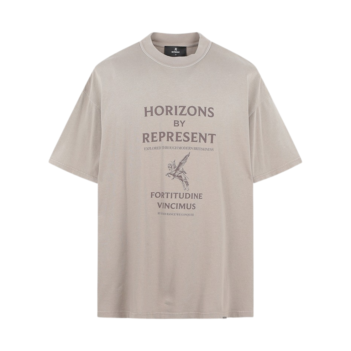 리프레젠트 호라이즌 티셔츠 워시드 토프