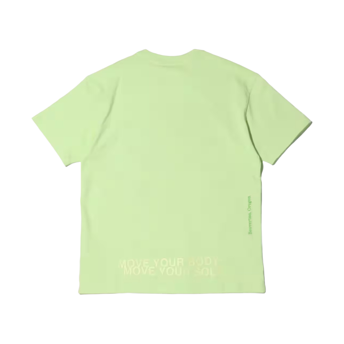 나이키 월드투어 티셔츠 리퀴드 라임 - 아시아(Nike World Tour T-Shirt Liquid Lime - Asia) - 2