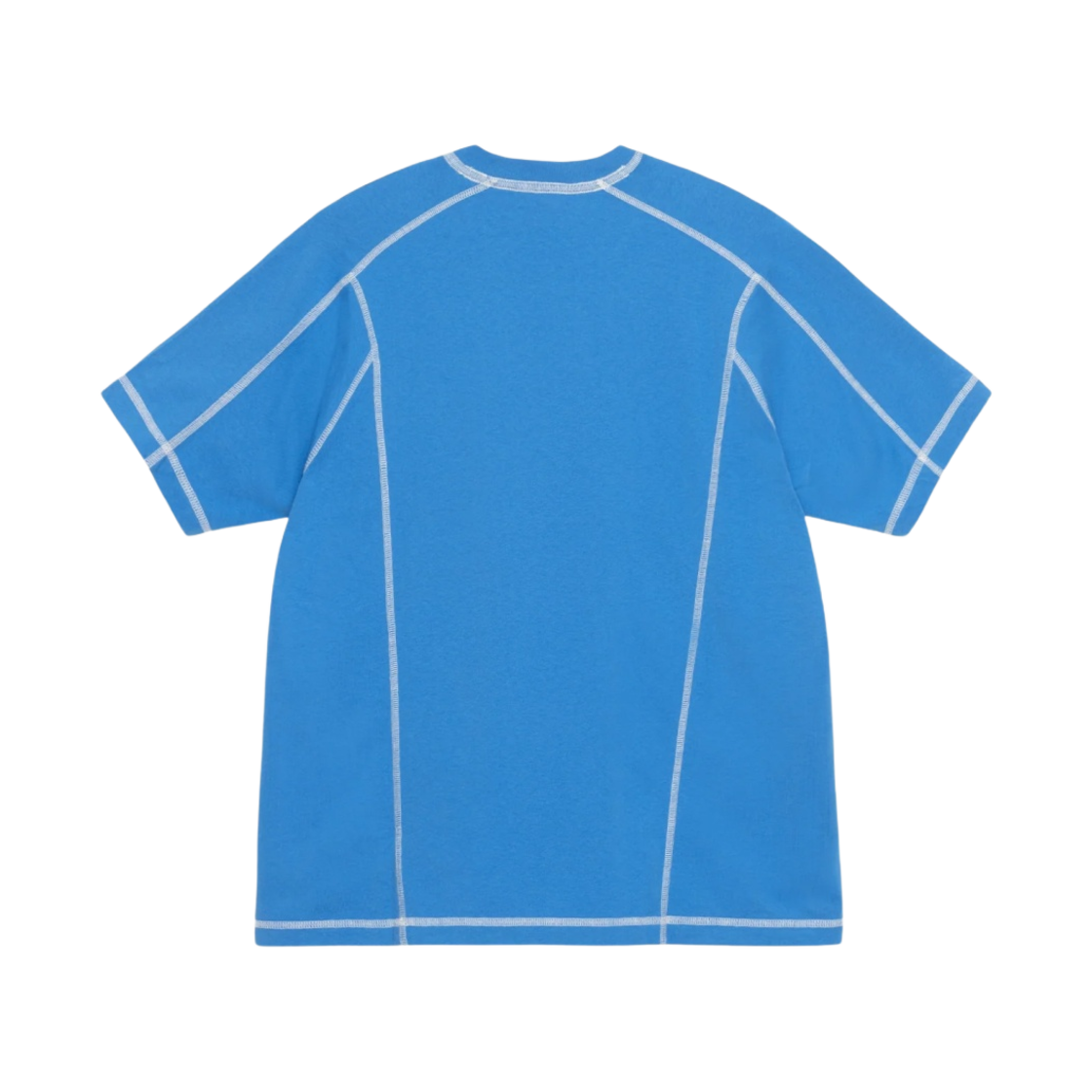 스투시 웨이브 코튼 크루 티셔츠 블루(Stussy Wave Cotton Crew T-Shirt Blue) - 2