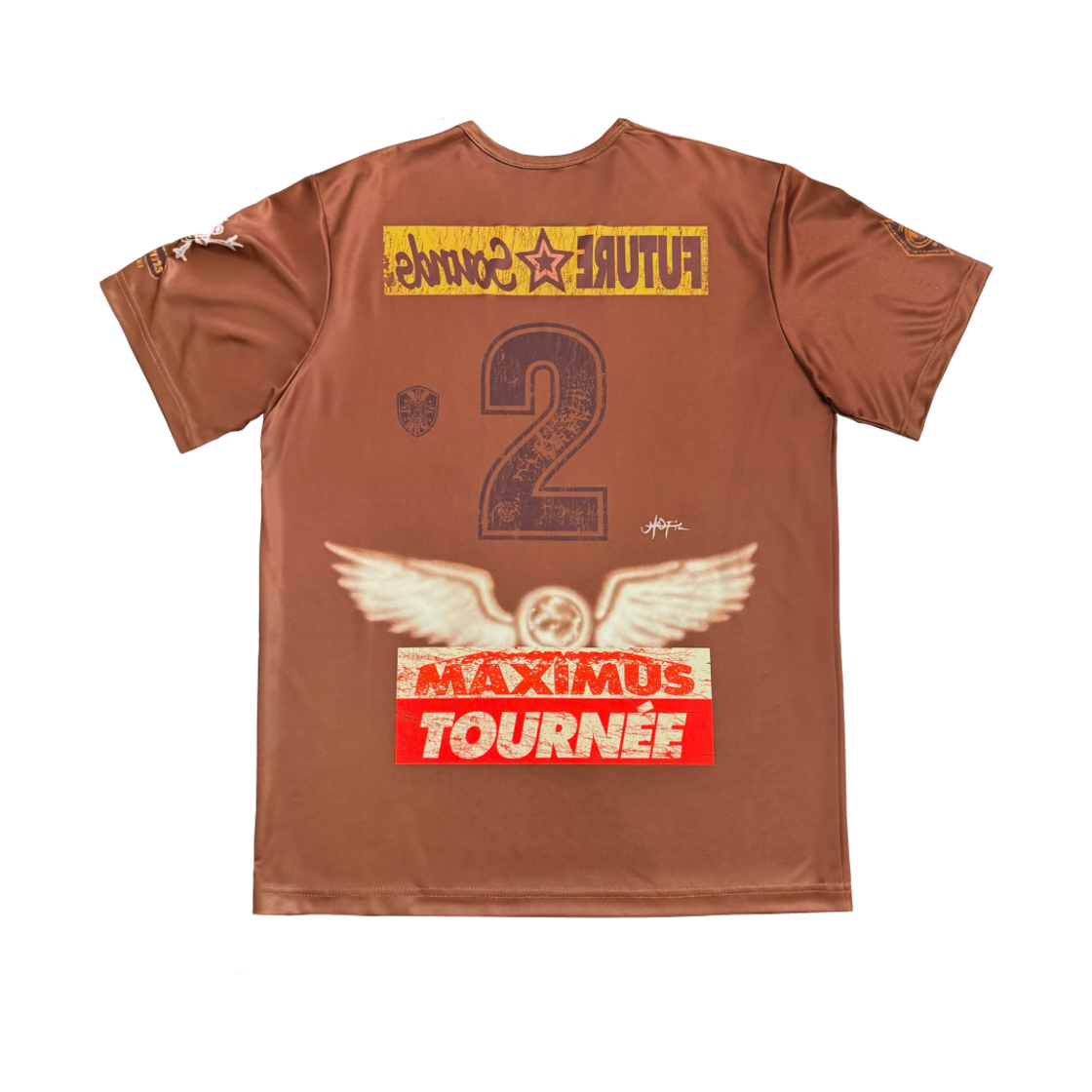 트래비스 스캇 키르쿠스 막시무스 사커 저지 브라운(Travis Scott Circus Maximus Soccer Jersey Brown) - 2