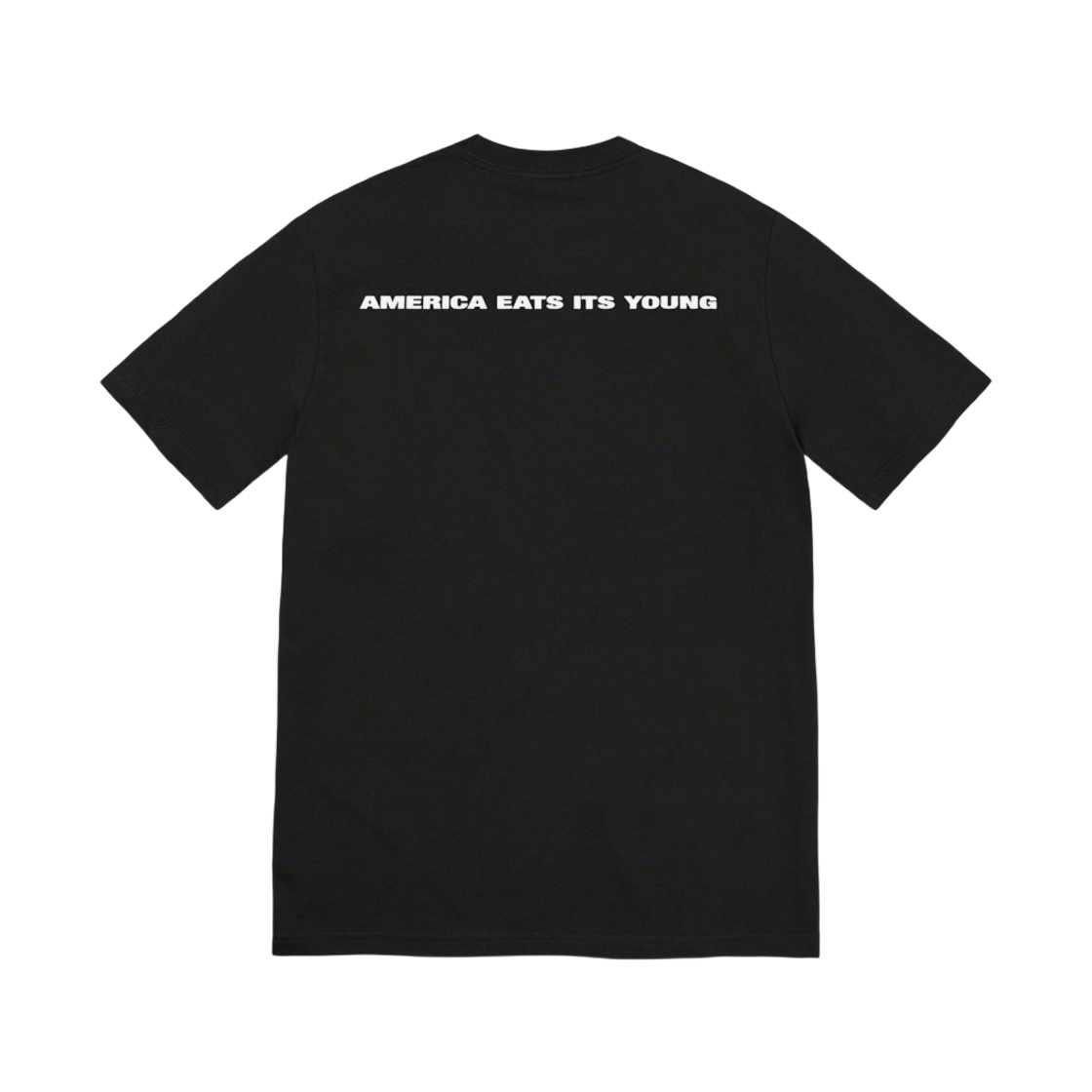 슈프림 아메리카 이츠 잇츠 영 티셔츠 블랙 - 21FW(Supreme America Eats Its Young T-Shirt Black - 21FW) - 2