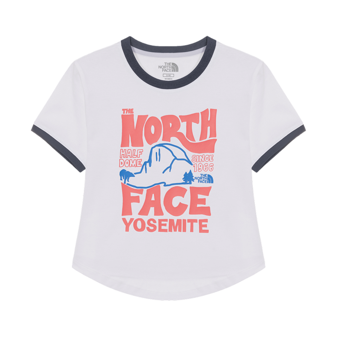 NT7UR32J (W) The North Face Half Dome S/S Round T-Shirt White - 25SS