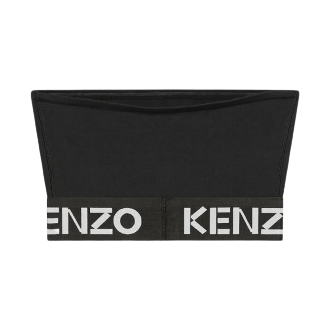(W) 겐조 숏 방도 탑 블랙((W) Kenzo Short Bandeau Top Black) - 2