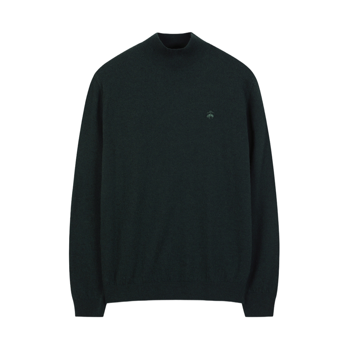 브룩스 브라더스 울 하프넥 스웨터 다크 그린(Brooks Brothers Wool Half-Neck Sweater Dark Green)