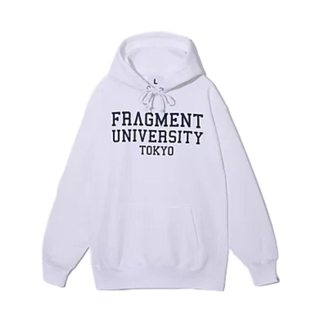 - Fragment University Sweat Hoodie F White