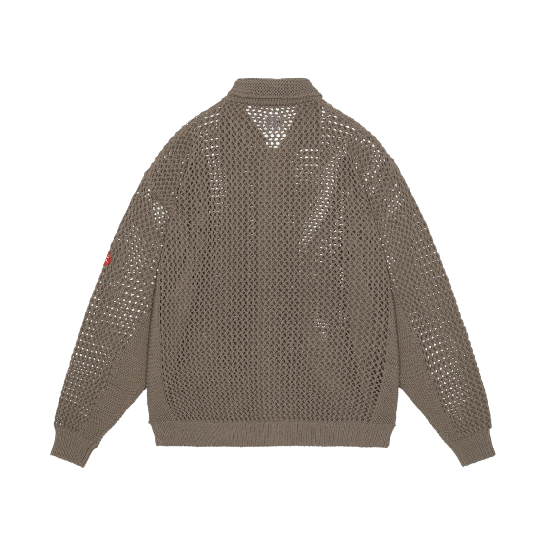 카브엠트 칼라드 메쉬 니트 가디건 브라운 - 24SS(Cav Empt Collared Mesh Knit Cardigan Brown - 24SS) - 2