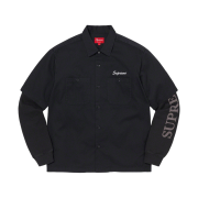 Supreme Thermal Work Shirt Black - 21FW