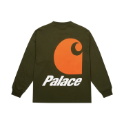 Palace x Carhartt WIP Logo Longsleeve Plant - 24FW