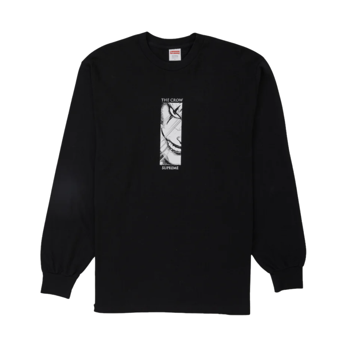 슈프림 x 더 크로우 롱슬리브 티셔츠 블랙 - 21FW(Supreme x The Crow L/S T-Shirt Black - 21FW) - 1