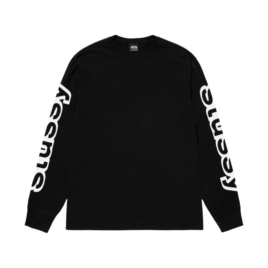 스투시 사이드웨이 롱슬리브 티셔츠 블랙