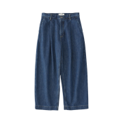 Studio Nicholson Puch Washed Denim Pants Indigo