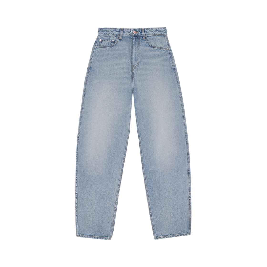 (W) 가니 스테리 진 라이트 블루 빈티지((W) Ganni Stary Jeans Light Blue Vintage)