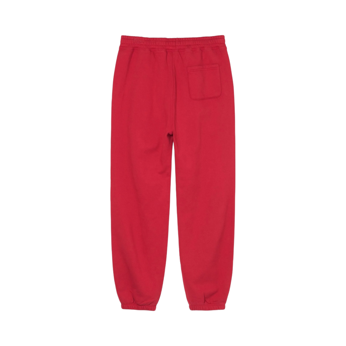 스투시 오버다이드 스무스 스탁 로고 팬츠 레드(Stussy Overdyed Smooth Stock Logo Pants Red) - 2