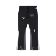 Gallery Dept. GD Logo Flare Sweatpants Washed Black