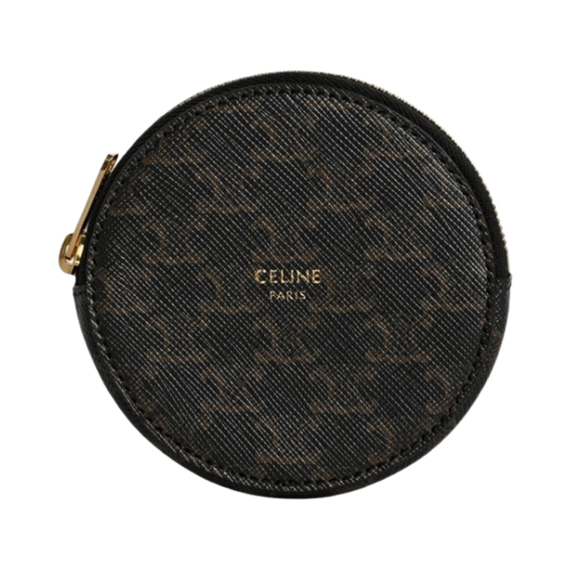 셀린느 트리옹프 캔버스 코인 퍼스 블랙(Celine Coin Purse in Triomphe Canvas Black) - 1