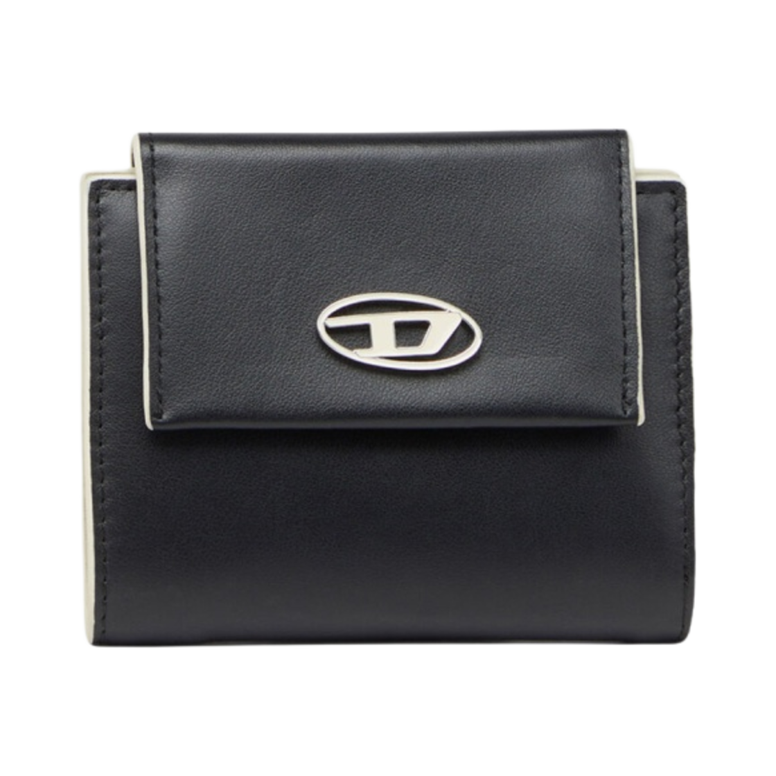 디젤 바이폴드 코인 S 레더 월렛 블랙(Diesel Bi-Fold Coin S Leather Wallet Black) - 1