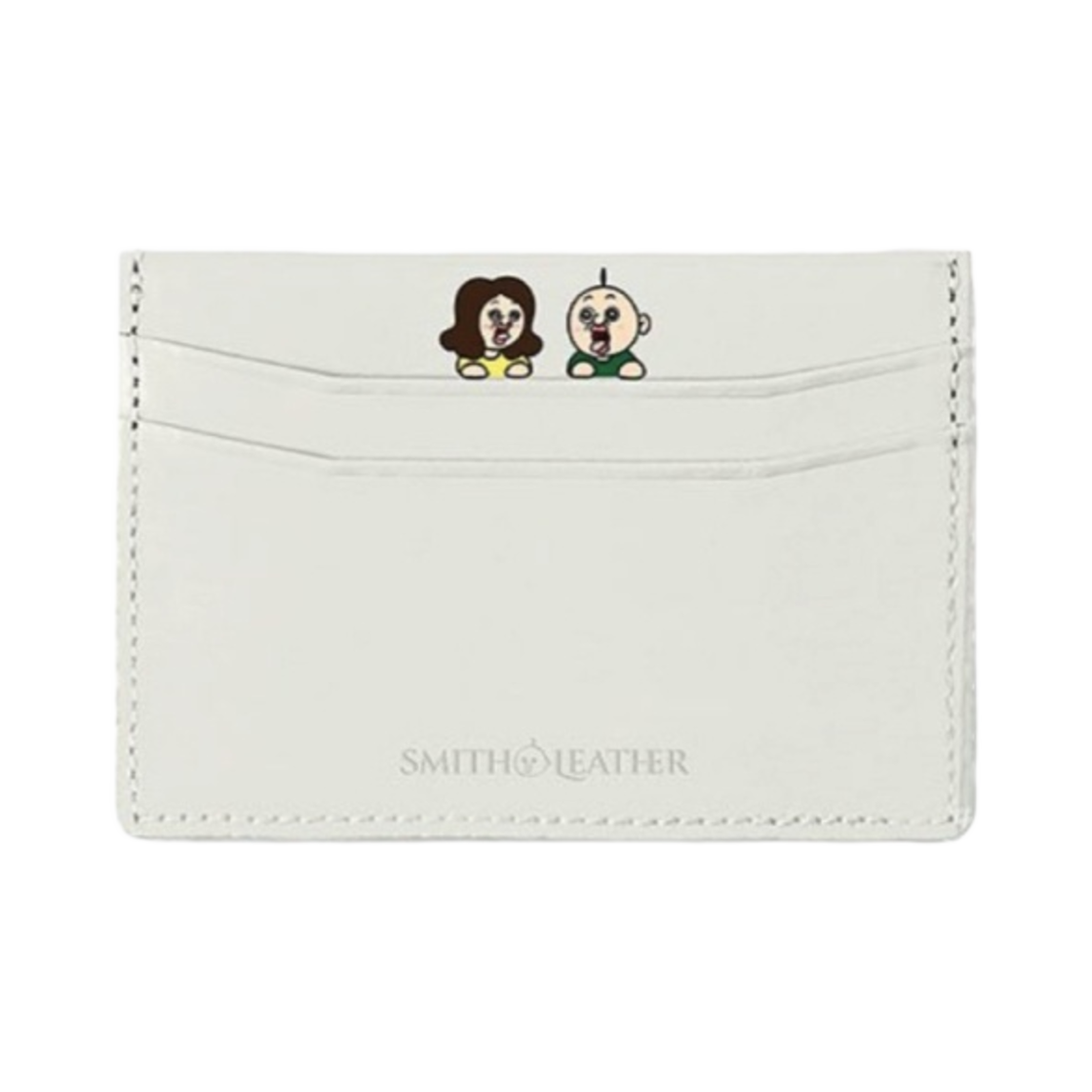 스미스 앤 레더 x 빵빵이 카드 지갑 베이지(Smith & Leather x Bbangbbang Card Wallet Beige)