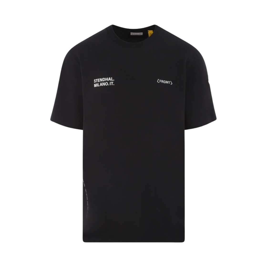 몽클레르 x 프라그먼트 로고 모티프 티셔츠 블랙 - 23FW(Moncler x Fragment Logo Motif T-Shirt Black - 23FW) - 2