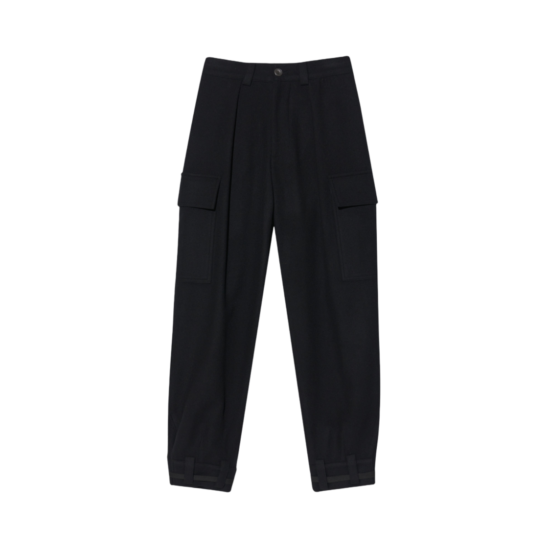 혜인 서 밀리터리 울 팬츠 블랙(Hyein Seo Military Wool Pants Black)