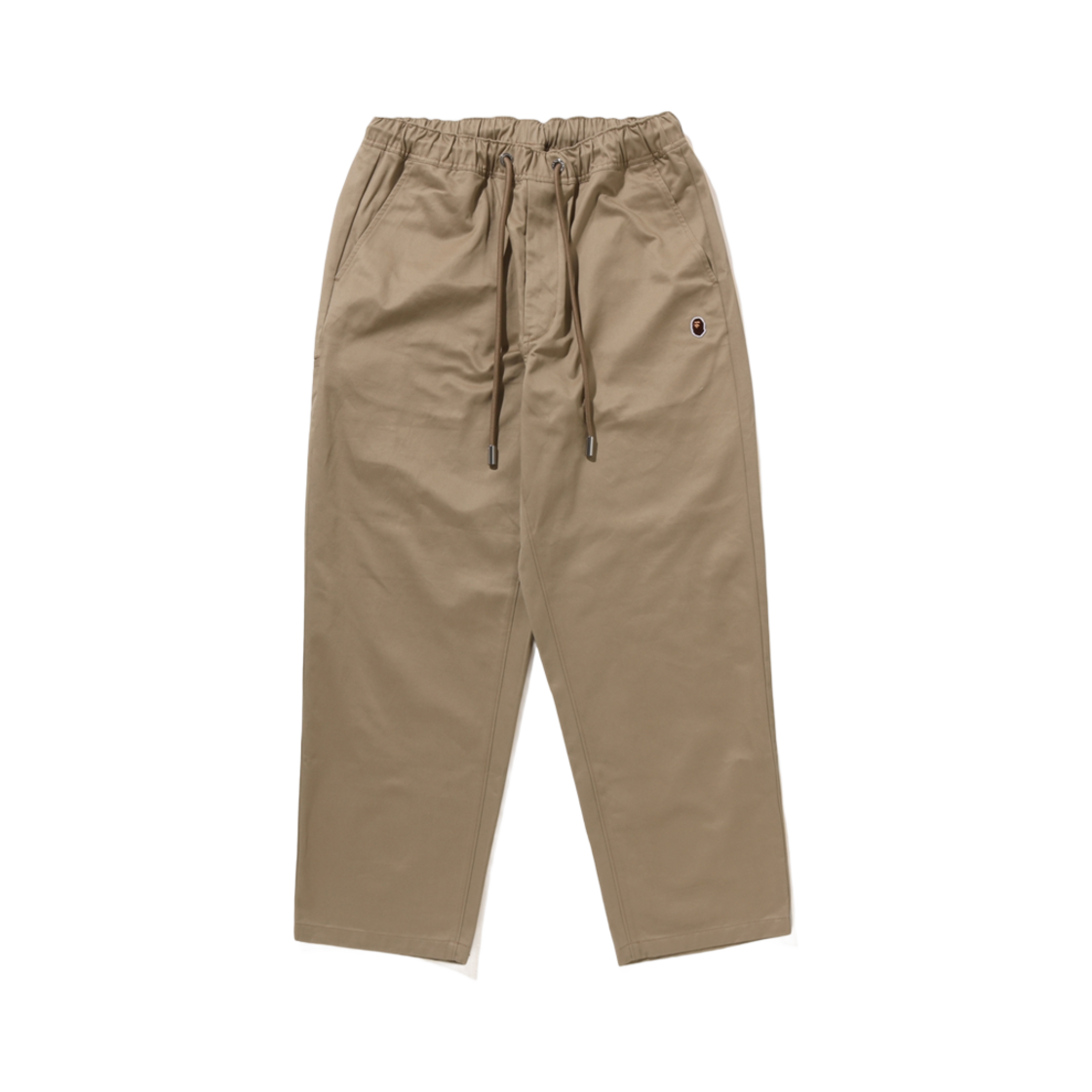 0ZXPTM152064L BAPE Ape Head One Point Chef Pants Beige