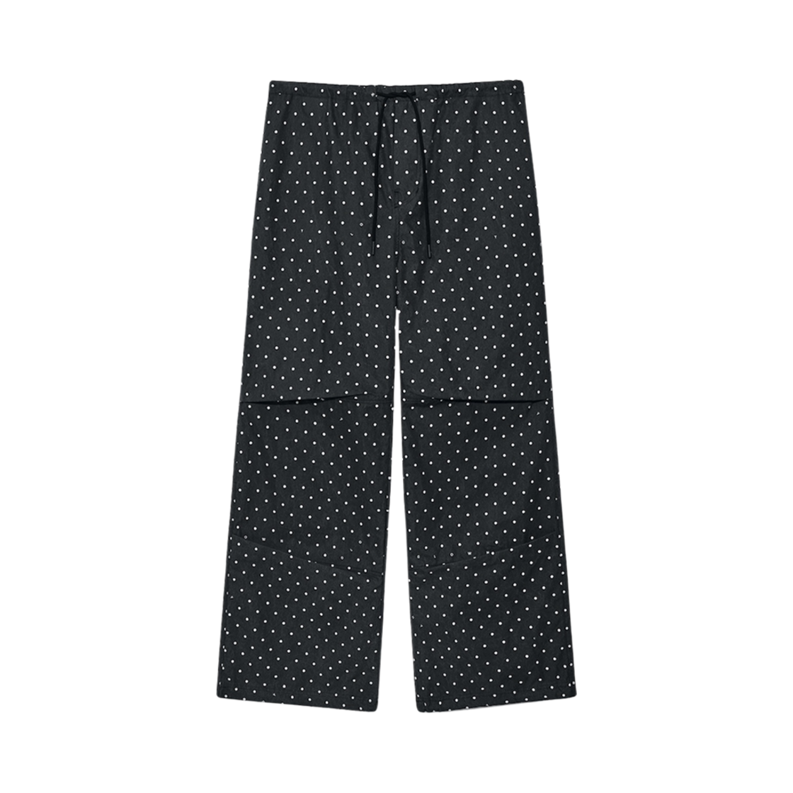 (W) 글로니 x 시미헤이즈 썸머 타임 파라슈트 팬츠 오닉스 플렉((W) Glowny x Simihaze Summer Time Parachute Pants Onyx Fleck)