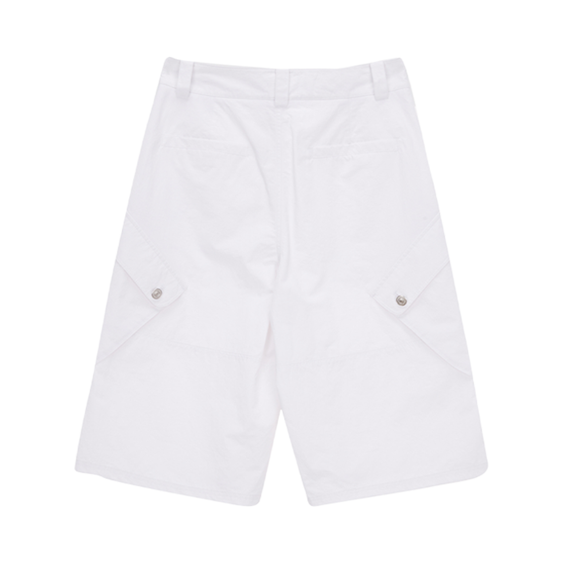 (W) 마뗑킴 카고 버뮤다 팬츠 화이트((W) Matin Kim Cargo Bermuda Pants White) - 2