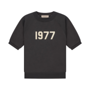Essentials 1977 Short Sleeve Raglan Crewneck Sweatshirt Iron - 22SS