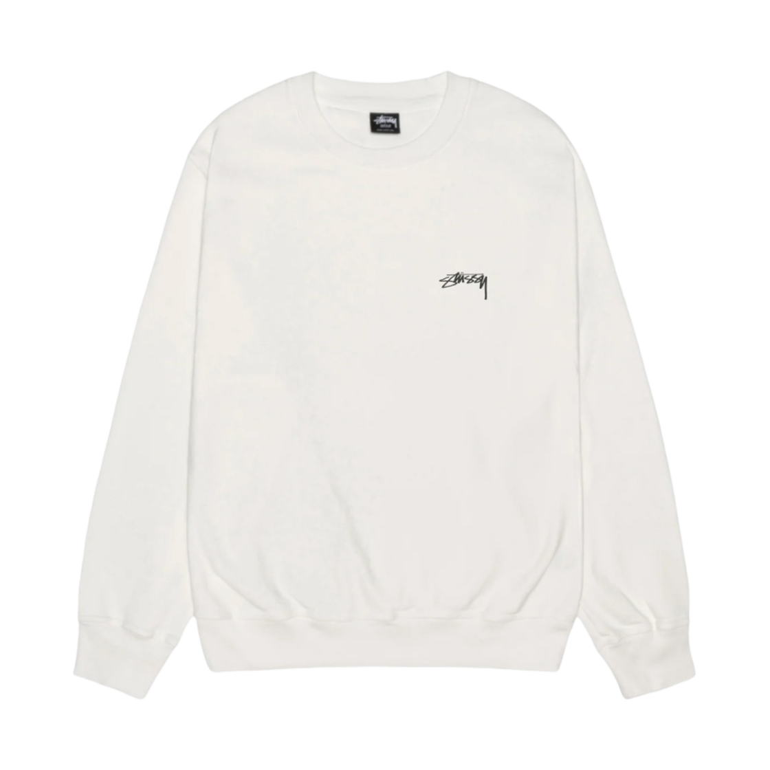 스투시 스무스 스탁 피그먼트 다이드 크루 내추럴(Stussy Smooth Stock Pigment Dyed Crew Natural) - 1