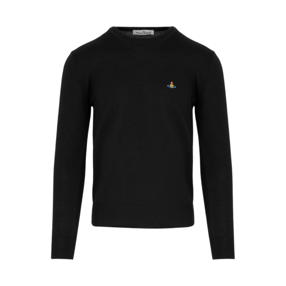 비비안 웨스트우드 라운드 넥 니트 블랙(Vivienne Westwood Round Neck Knit Black) - 1