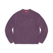 Supreme Open Knit Small Box Sweater Dusty Purple - 22SS