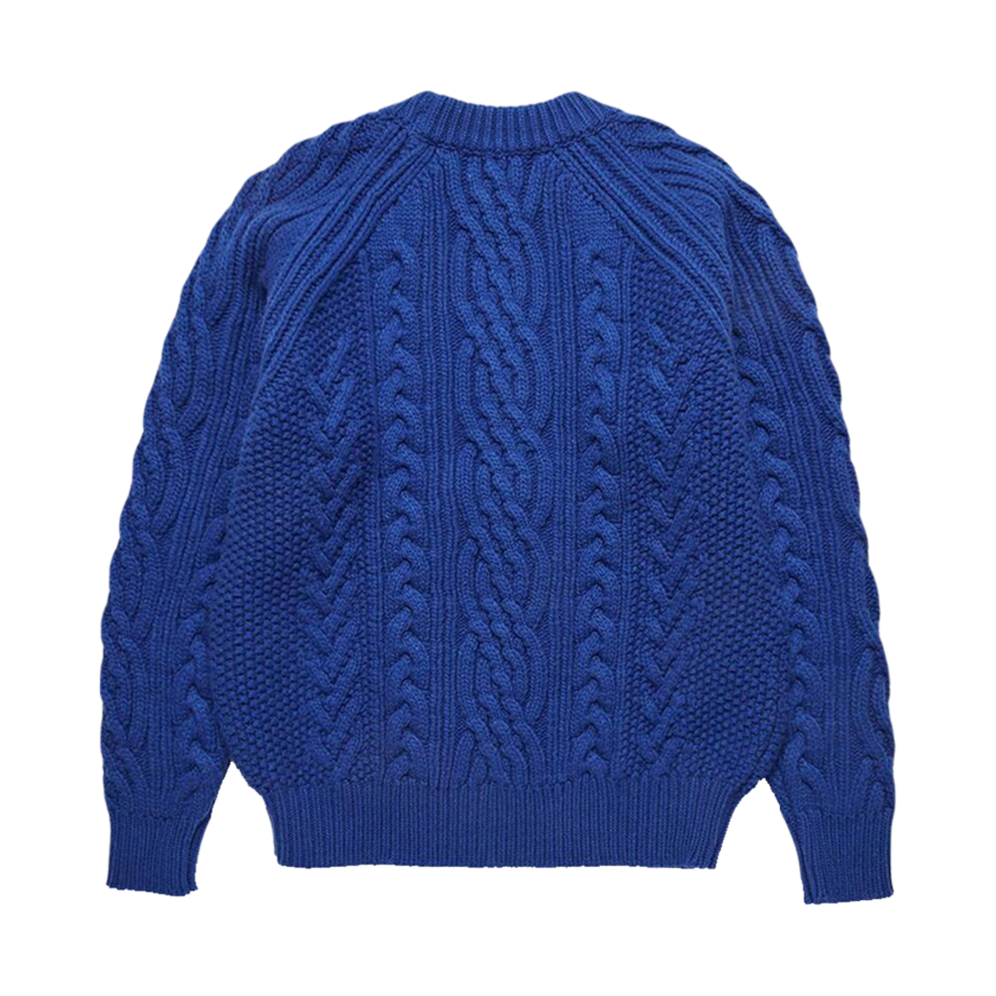 던스트 클래식 피셔맨 스웨터 로얄 블루(Dunst Classic Fisherman Sweater Royal Blue) - 2