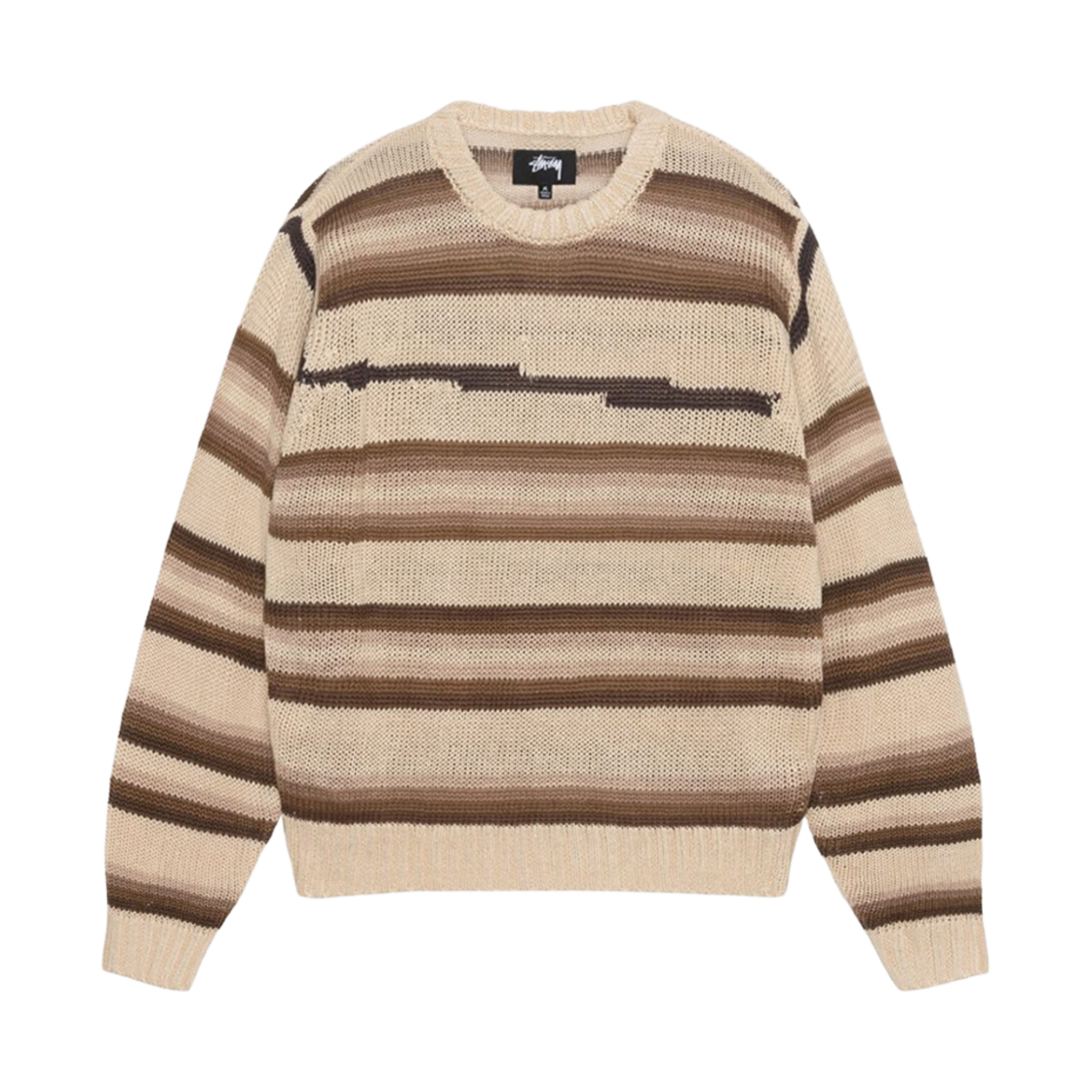 스투시 토날 스트라이프 리넨 스웨터 멀티(Stussy Tonal Stripe Linen Sweater Multi) - 1