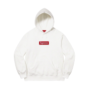 Supreme Box Logo Hooded Sweatshirt White - 21FW
